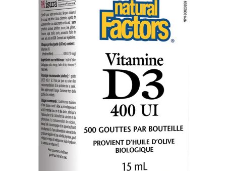 Vitamine D3 400 UI Liquide on Sale