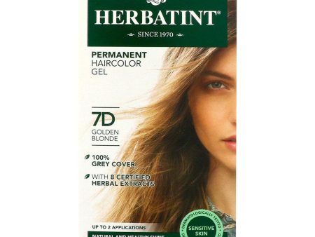 Colorant Permanent à Cheveux - Blond Doré 7D on Sale