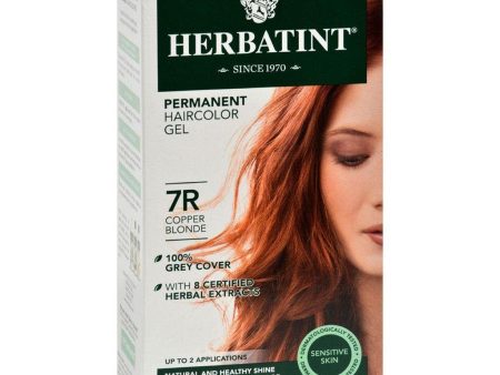 Colorant Permanent à Cheveux - Blond Cuivré 7R Online Hot Sale