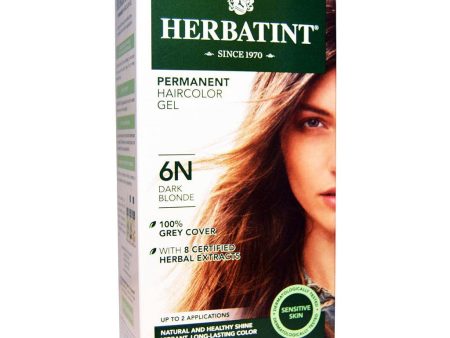 Colorant Permanent à Cheveux - Blond Foncé 6N For Discount