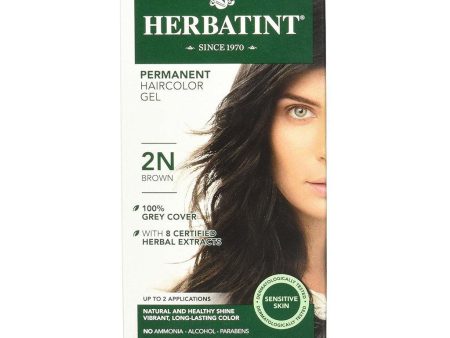 Colorant Permanent à Cheveux - Brun 2N Online now