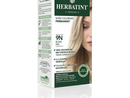 Colorant Permanent à Cheveux - Blond Miel 9N For Discount