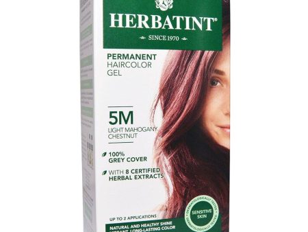 Colorant Permanent à Cheveux - Châtain Clair Acajou 5M Discount