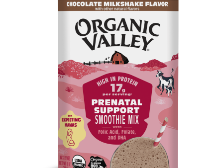 Organic Valley, Prenatal Support Smoothie Mix, Chocolate For Discount