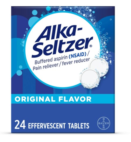 Alka-Seltzer Original Effervescent Tablets, 24 ct Hot on Sale