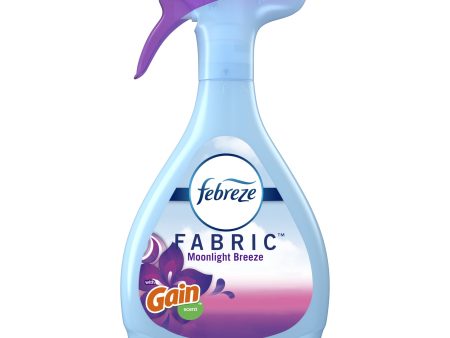 Febreze Odor-Fighting Fabric Refresher Gain Moonlight Breeze, 27 oz Online Hot Sale