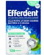 Efferdent Retainer & Denture Cleaner Tablets, Minty Fresh & Clean, 126 Count Sale