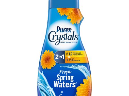 Purex Crystals In-Wash Fragrance and Scent Booster, Fresh Spring Waters, 39 Ounce on Sale