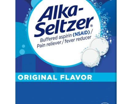 Alka-Seltzer Original Effervescent Aspirin Pain Relief Tablets, 72 Count Sale