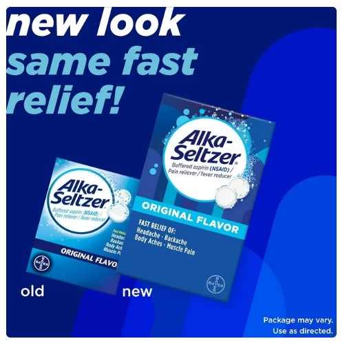 Alka-Seltzer Original Effervescent Tablets, 24 ct Hot on Sale