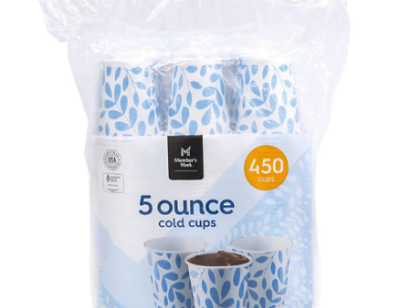 Member s Mark Printed Paper Bath Cold Cup (5 oz., 450 ct.) Online