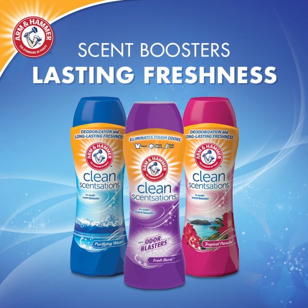 Arm & Hammer In-Wash Scent Booster, Purifying Waters, 24 oz Fashion