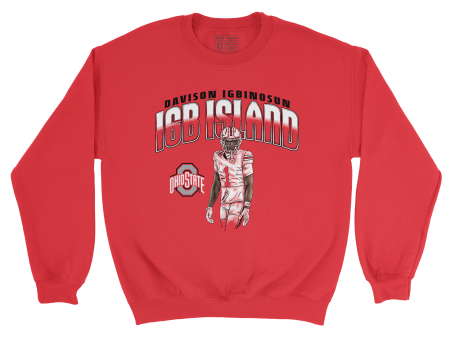 EXCLUSIVE RELEASE: Davison Igbinosun IGB Island Red Crew Fashion