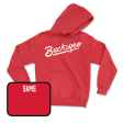 Red Women s Gymnastics Script Hoodie   - Reagan Sams Discount