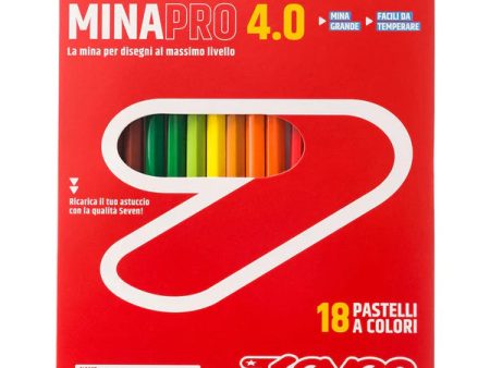 18 Pastelli a Colori Seven® MinaPro 4.0 Online now