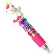 Mini penna a sfera 4 colori - Unicorno Hot on Sale