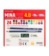 24 Pastelli a Colori Seven® MinaPro 4.0 Hot on Sale