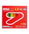 24 Pastelli a Colori Seven® MinaPro 4.0 Hot on Sale