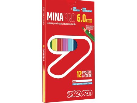 12 Pastelli a Colori Seven® MinaPro 6.0 Online now