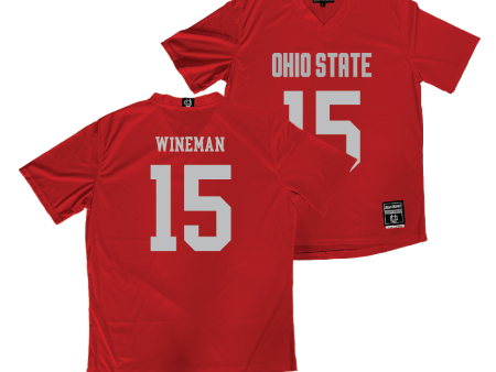 Ohio State Women s Lacrosse Red Jersey  - Stella Wineman Fashion