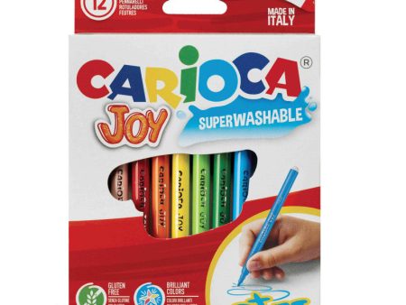 Pennarelli Joy Carioca 12pz Lavabili Supply