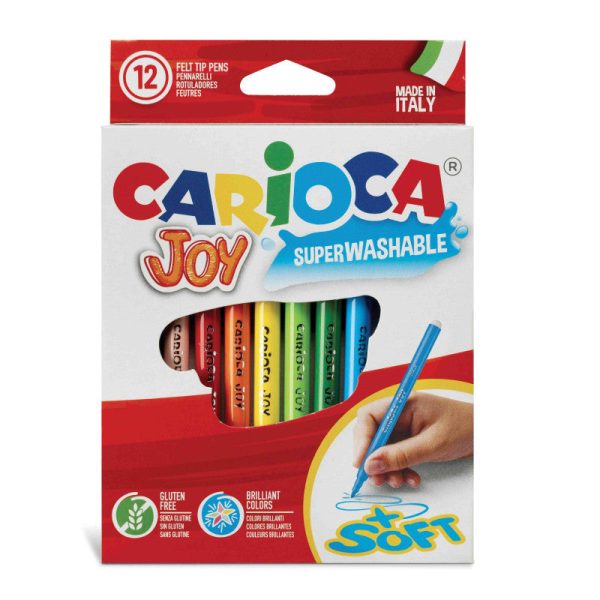 Pennarelli Joy Carioca 12pz Lavabili Supply