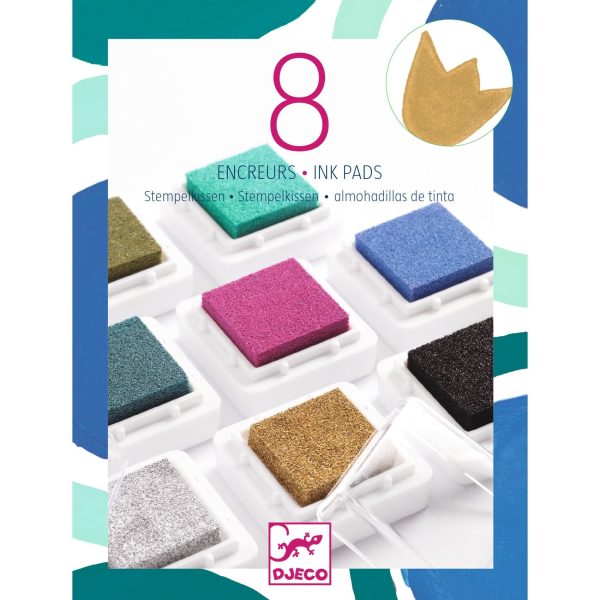 8 Tamponi d inchiostro e 1 pulitore - Chic Fashion