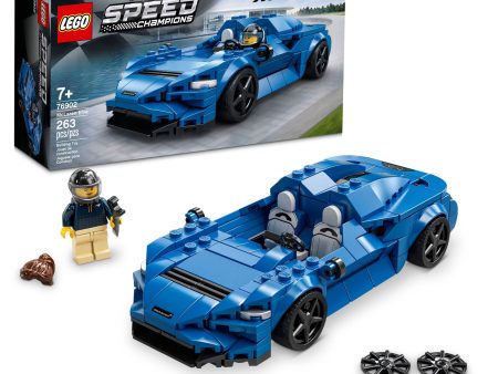 LEGO Speed Champions McLaren Elva 76902 Buildable Toy Car for Kids (263 Pieces) Hot on Sale