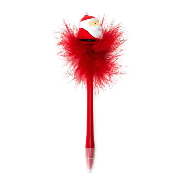 Penna a Sfera Luminosa - Babbo Natale Online now