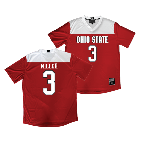 Ohio State Women s Soccer Red Jersey  - Victoria Miller Fashion