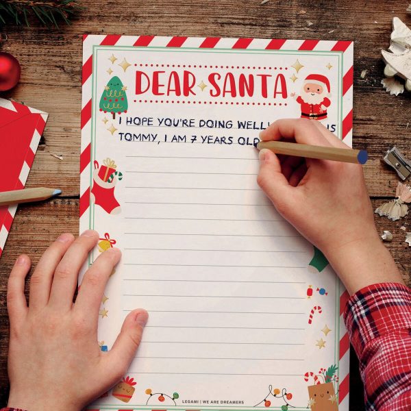 Kit per lettera a Babbo Natale Cheap