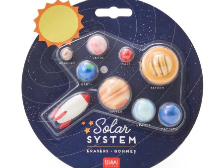 Set di 9 Gomme - Solar System on Sale