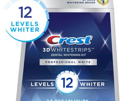 Crest 3D Whitestrips Professional White Teeth Whitening Kit 40 Strips Hot on Sale