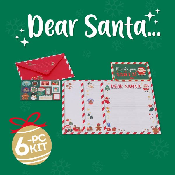 Kit per lettera a Babbo Natale Cheap