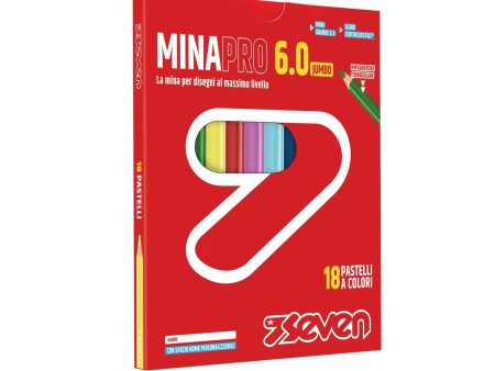 18 Pastelli a Colori Seven® MinaPro 6.0 on Sale