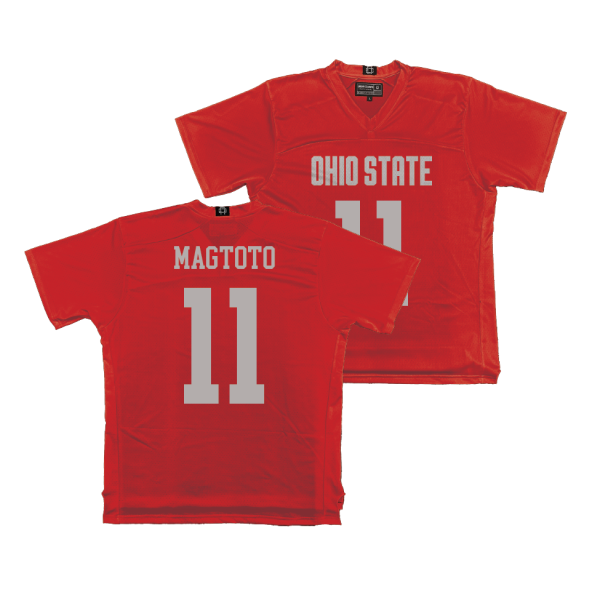 Ohio State Men s Lacrosse Red Jersey  - Sean Magtoto Sale