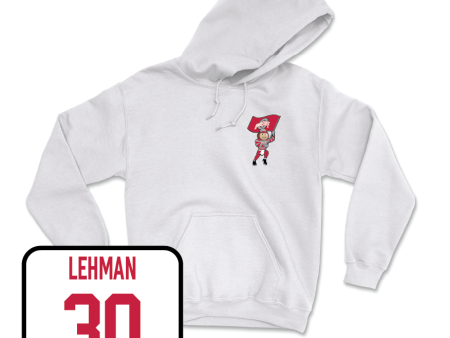 Men s Lacrosse White Brutus Hoodie  - Jack Lehman For Sale