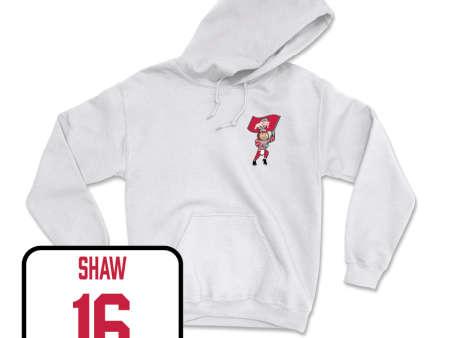 Men s Lacrosse White Brutus Hoodie  - Dominic Shaw Online Hot Sale