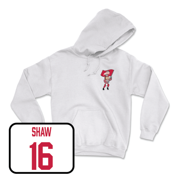 Men s Lacrosse White Brutus Hoodie  - Dominic Shaw Online Hot Sale