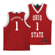 Ohio State Men s Red Basketball Jersey  - Meechie Johnson Jr Online now