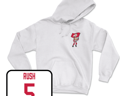 Men s Soccer White Brutus Hoodie  - Johnny Rush Hot on Sale