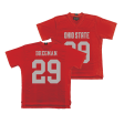 Ohio State Men s Lacrosse Red Jersey  - Mason Bregman Supply