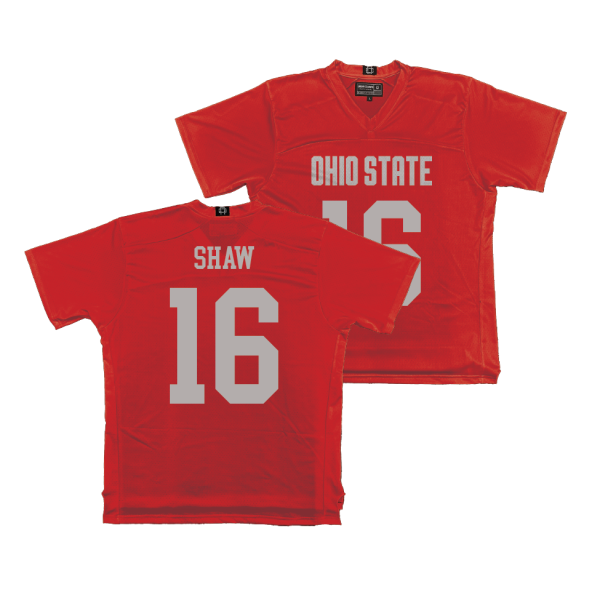 Ohio State Men s Lacrosse Red Jersey  - Dominic Shaw Cheap