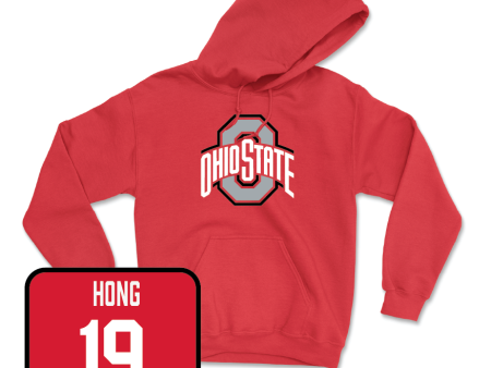 Red Men s Ice Hockey Team Hoodie  - James Hong Online now