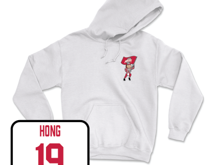 Men s Ice Hockey White Brutus Hoodie  - James Hong Supply