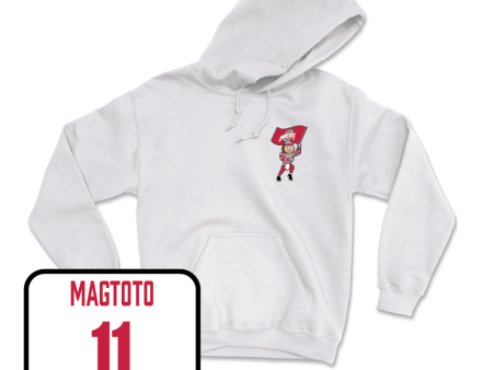 Men s Lacrosse White Brutus Hoodie  - Sean Magtoto Hot on Sale