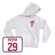 Men s Lacrosse White Brutus Hoodie  - Mason Bregman Online Sale