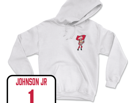 Men s Basketball White Brutus Hoodie  - Meechie Johnson Jr on Sale